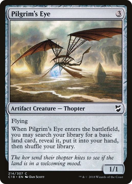 Pilgrim's Eye in the group Magic the Gathering / Sets / Commander 2018 at Proxyprinters.com (55080)