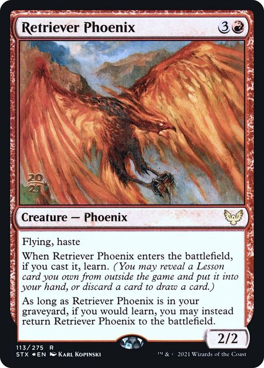 Retriever Phoenix in the group Magic the Gathering / Types / Colors / Red at Proxyprinters.com (55089)