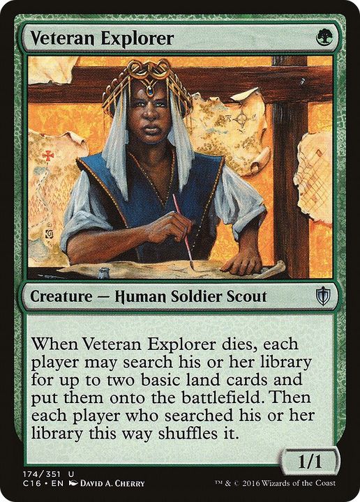 Veteran Explorer in the group Magic the Gathering / Types / Creatures / Human at Proxyprinters.com (55104)