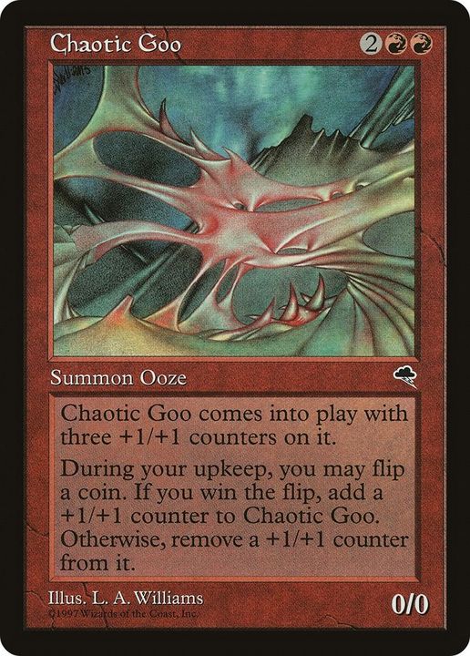 Chaotic Goo in the group Magic the Gathering / Types / Colors / Red at Proxyprinters.com (5513)