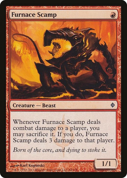 Furnace Scamp in the group Magic the Gathering / Types / Colors / Red at Proxyprinters.com (55145)