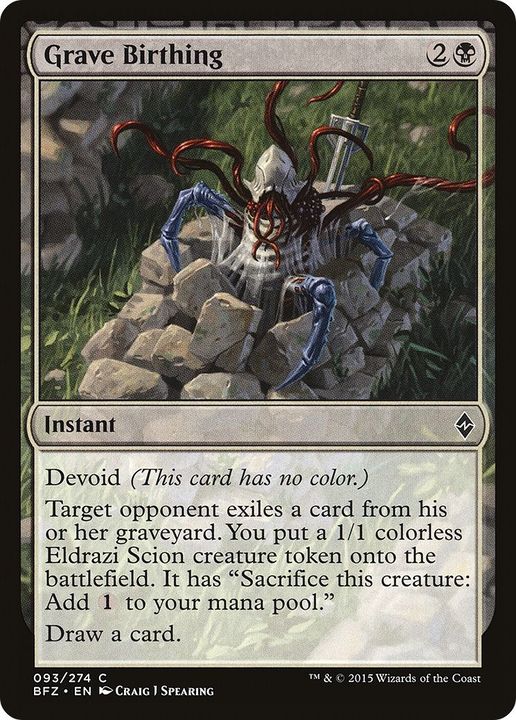 Grave Birthing in the group Magic the Gathering / Types / Colors / Colorless at Proxyprinters.com (5516)