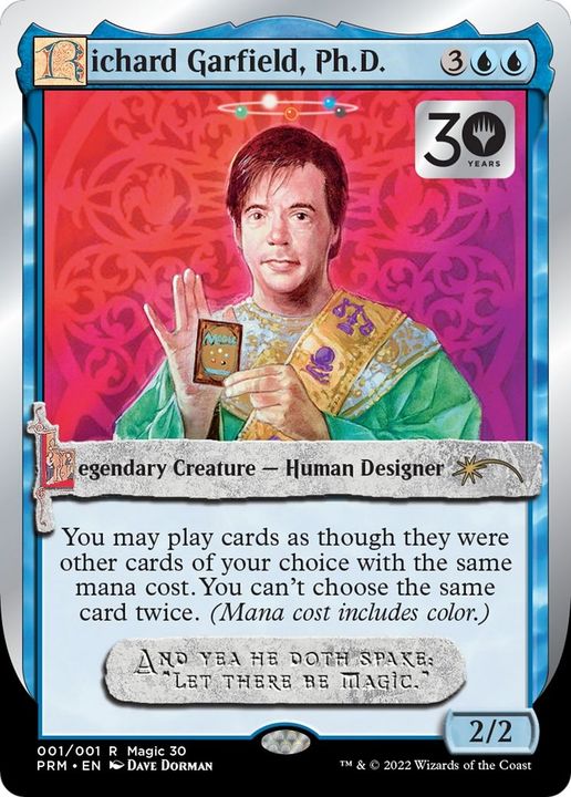 Richard Garfield, Ph.D. in the group Advanced search at Proxyprinters.com (55192)
