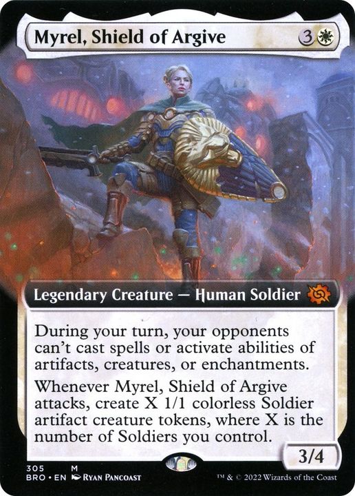 Myrel, Shield of Argive in the group Magic the Gathering / Types / Creatures / Human at Proxyprinters.com (55204)