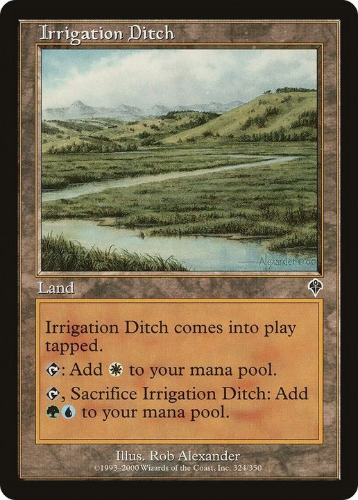 Irrigation Ditch in the group Magic the Gathering / Types / Colors / Colorless at Proxyprinters.com (55211)