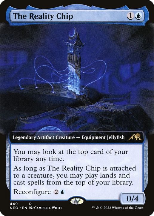 The Reality Chip in the group Magic the Gathering / Types / Artifacts / Legendary Artifact at Proxyprinters.com (55249)