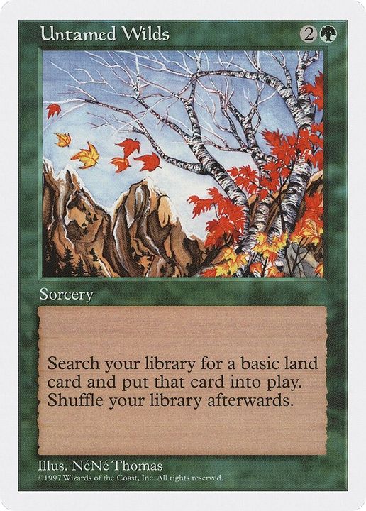 Untamed Wilds in the group Magic the Gathering / Sets / Fifth Edition at Proxyprinters.com (55265)