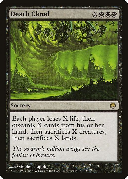 Death Cloud in the group Magic the Gathering / Types / Colors / Black at Proxyprinters.com (55266)