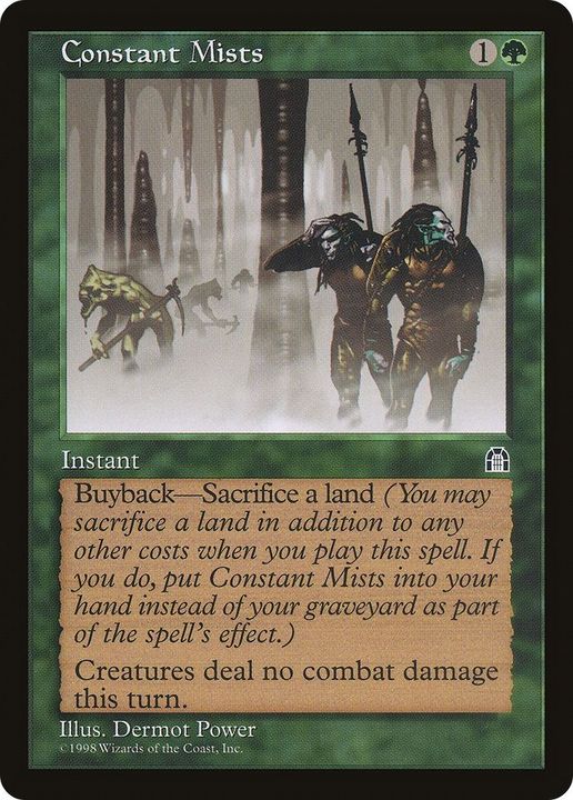 Constant Mists in the group Magic the Gathering / Types / Colors / Green at Proxyprinters.com (55278)