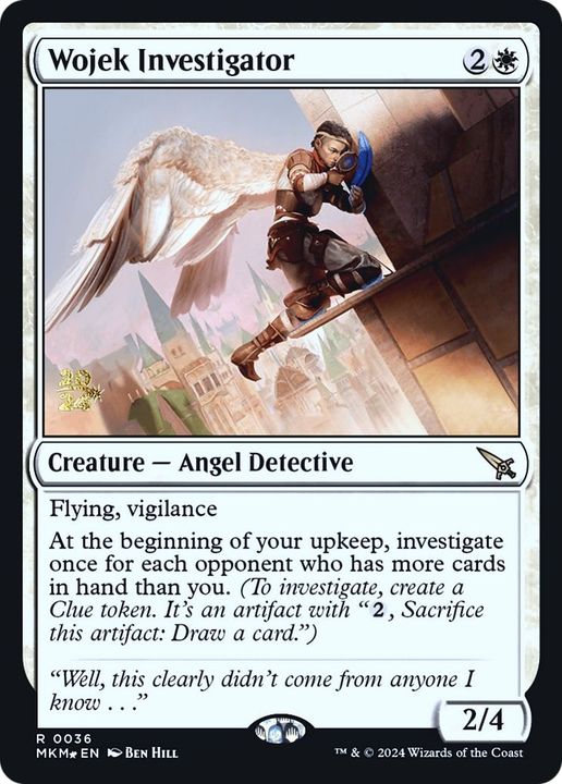 Wojek Investigator in the group Magic the Gathering / Types / Colors / White at Proxyprinters.com (55293)