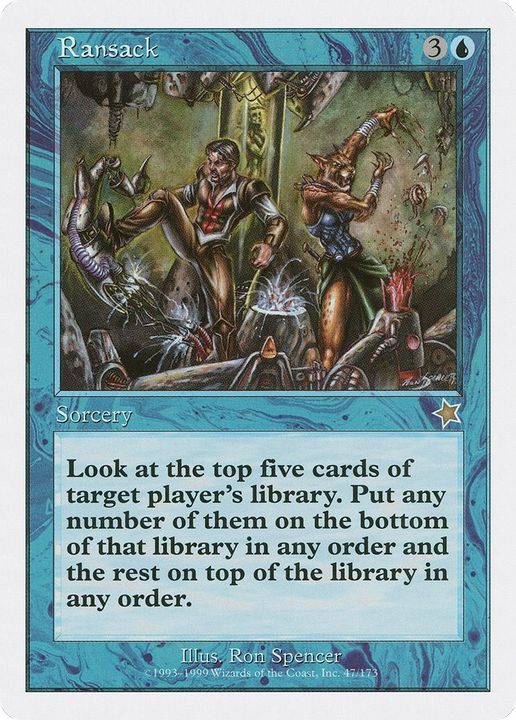 Ransack in the group Magic the Gathering / Types / Colors / Blue at Proxyprinters.com (55301)