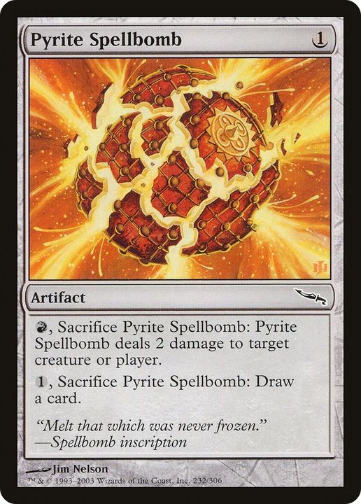 Pyrite Spellbomb in the group Magic the Gathering / Types / Artifacts / Artifact at Proxyprinters.com (55302)