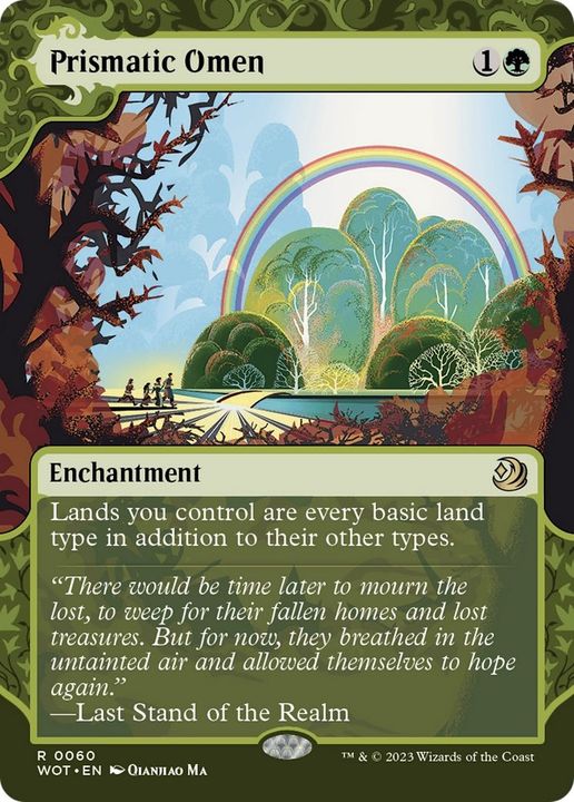 Prismatic Omen in the group Magic the Gathering / Types / Enchantment / Enchantment at Proxyprinters.com (55304)