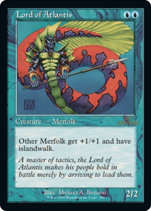 Lord of Atlantis in the group Magic the Gathering / Types / Colors / Blue at Proxyprinters.com (55307)