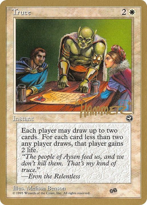 Truce in the group Magic the Gathering / Types / Colors / White at Proxyprinters.com (55322)