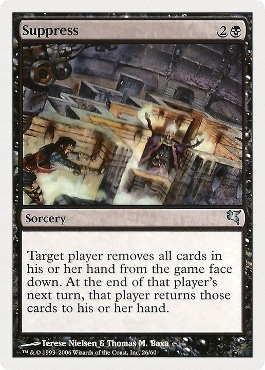 Suppress in the group Magic the Gathering / Sets / Hachette UK at Proxyprinters.com (55329)