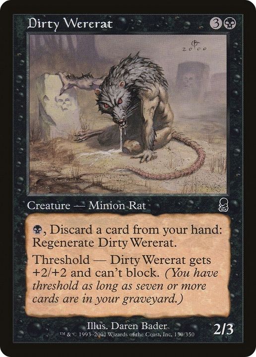 Dirty Wererat in the group Advanced search at Proxyprinters.com (55333)