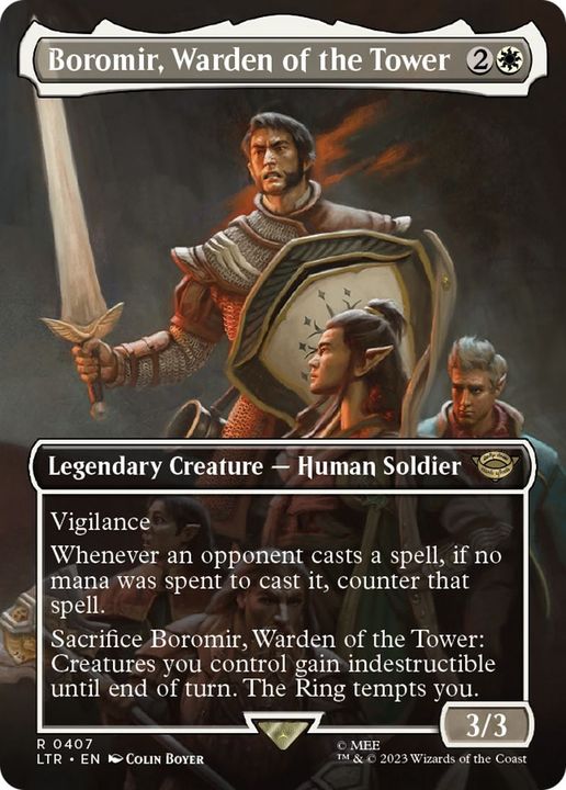 Boromir, Warden of the Tower in the group Advanced search at Proxyprinters.com (55372)