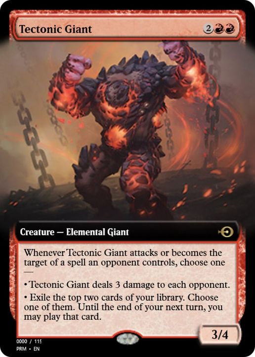 Tectonic Giant in the group Singles at Proxyprinters.com (55379)