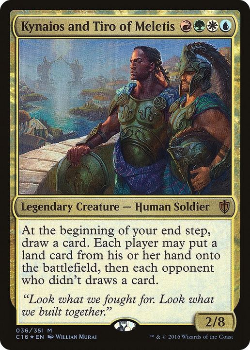 Kynaios and Tiro of Meletis in the group Magic the Gathering / Sets / Commander 2016 at Proxyprinters.com (55391)