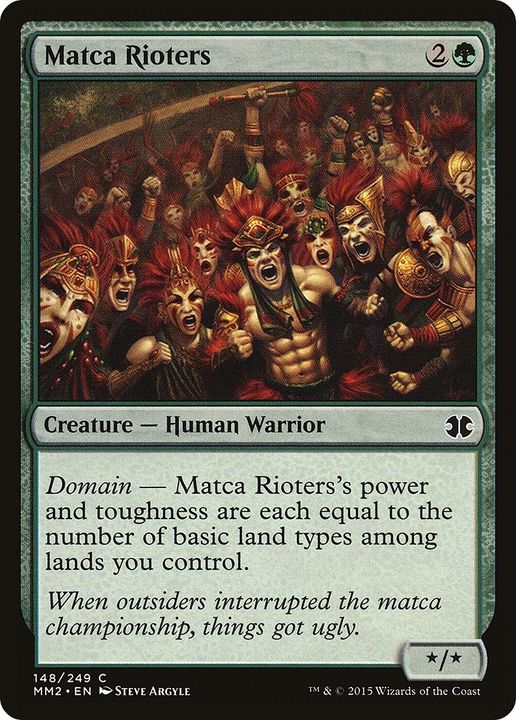 Matca Rioters in the group Magic the Gathering / Types / Creatures / Warrior at Proxyprinters.com (5540)