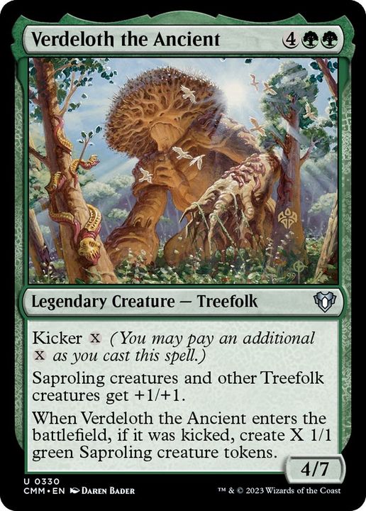 Verdeloth the Ancient in the group Magic the Gathering / Types / Colors / Green at Proxyprinters.com (55414)