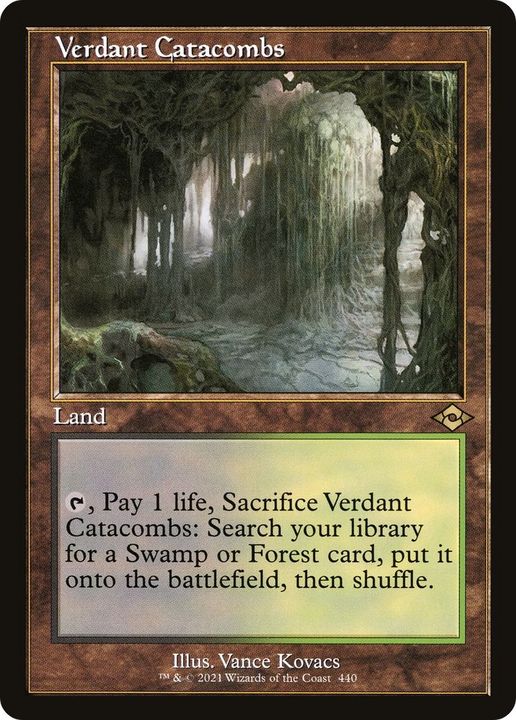 Verdant Catacombs in the group Magic the Gathering / Sets / Modern Horizons 2 Minigames at Proxyprinters.com (55432)