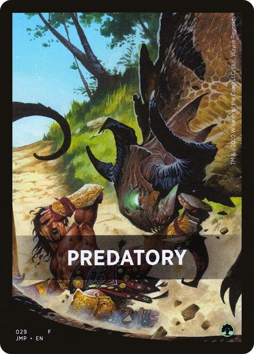 Predatory in the group Magic the Gathering / Sets / Jumpstart Front Cards at Proxyprinters.com (55435)