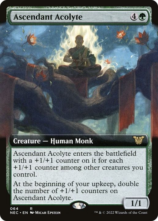 Ascendant Acolyte in the group Magic the Gathering / Sets / Neon Dynasty Commander at Proxyprinters.com (55463)