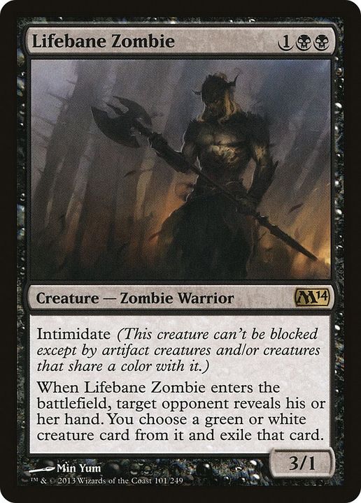 Lifebane Zombie in the group Magic the Gathering / Sets / Magic 2015 at Proxyprinters.com (55470)