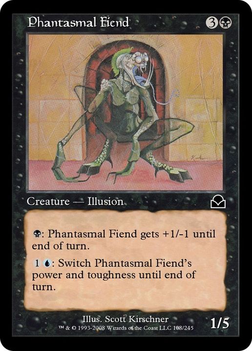 Phantasmal Fiend in the group Magic the Gathering / Types / Colors / Black at Proxyprinters.com (55472)