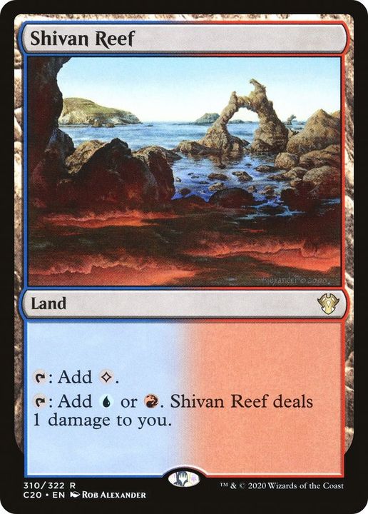 Shivan Reef in the group Magic the Gathering / Types / Colors / Colorless at Proxyprinters.com (55476)