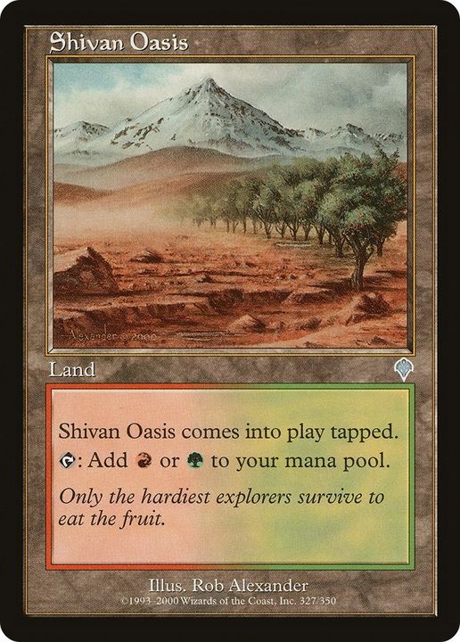 Shivan Oasis in the group Magic the Gathering / Types / Colors / Colorless at Proxyprinters.com (55486)