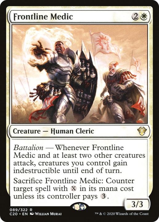 Frontline Medic in the group Magic the Gathering / Sets / Commander 2020 at Proxyprinters.com (55506)