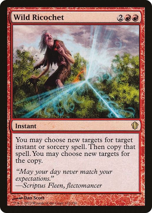 Wild Ricochet in the group Magic the Gathering / Types / Colors / Red at Proxyprinters.com (55515)