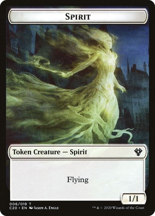 Spirit in the group Magic the Gathering / Types / Colors / White at Proxyprinters.com (55529)