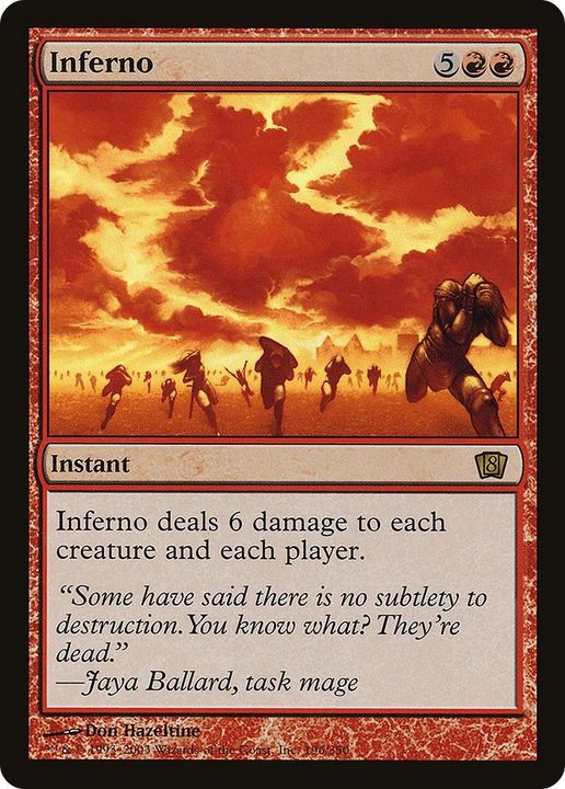 Inferno in the group Magic the Gathering / Types / Colors / Red at Proxyprinters.com (55556)