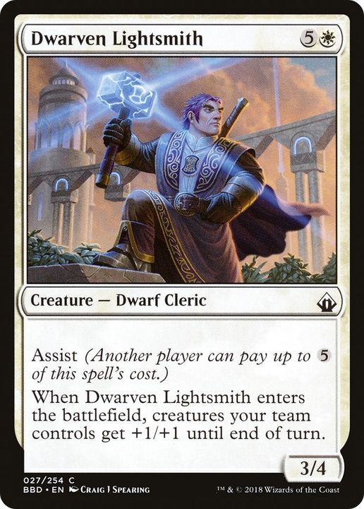 Dwarven Lightsmith in the group Magic the Gathering / Sets / Battlebond Promos at Proxyprinters.com (55563)