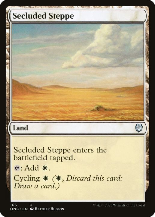 Secluded Steppe in the group Magic the Gathering / Types / Colors / Colorless at Proxyprinters.com (55573)