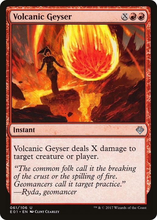 Volcanic Geyser in the group Magic the Gathering / Types / Colors / Red at Proxyprinters.com (55591)