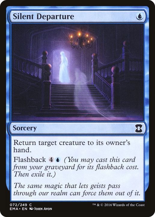 Silent Departure in the group Magic the Gathering / Types / Colors / Blue at Proxyprinters.com (55600)