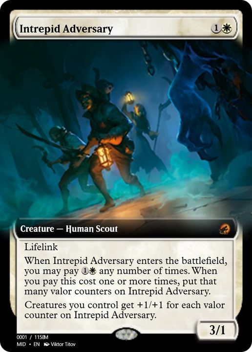 Intrepid Adversary in the group Magic the Gathering / Types / Creatures / Human at Proxyprinters.com (55609)