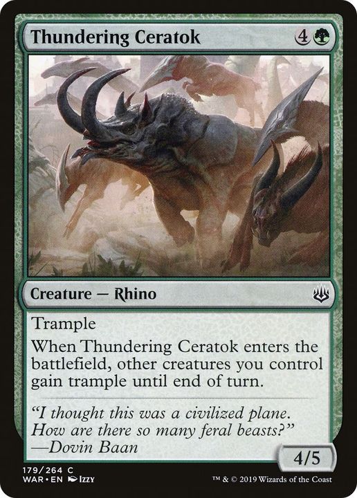 Thundering Ceratok in the group Advanced search at Proxyprinters.com (55610)