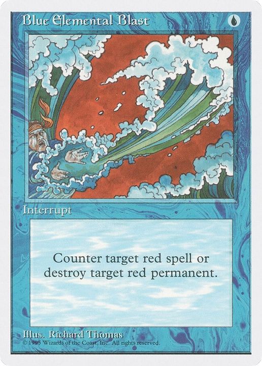 Blue Elemental Blast in the group Magic the Gathering / Types / Colors / Blue at Proxyprinters.com (55621)