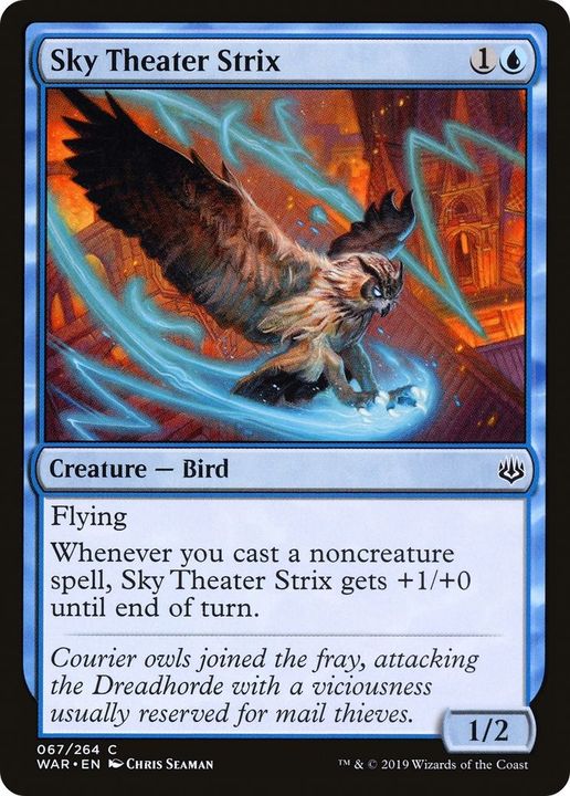 Sky Theater Strix in the group Magic the Gathering / Sets / War of the Spark Promos at Proxyprinters.com (55622)