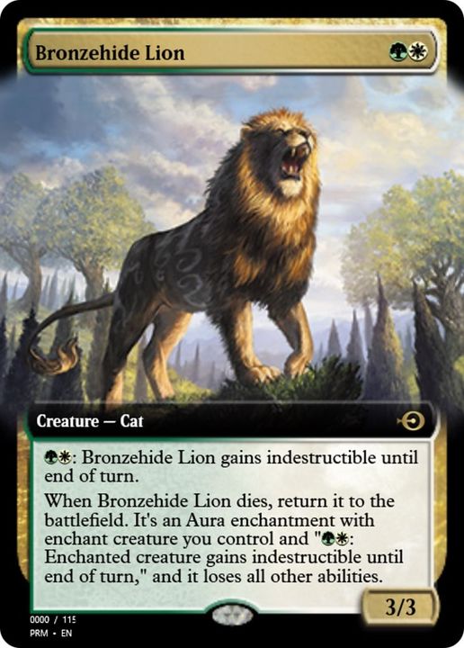 Bronzehide Lion in the group Singles at Proxyprinters.com (55624)