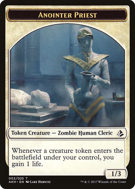 Anointer Priest in the group Magic the Gathering / Sets / Amonkhet Tokens at Proxyprinters.com (55631)