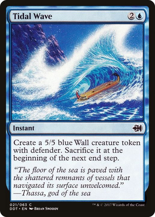 Tidal Wave in the group Magic the Gathering / Types / Colors / Blue at Proxyprinters.com (55639)