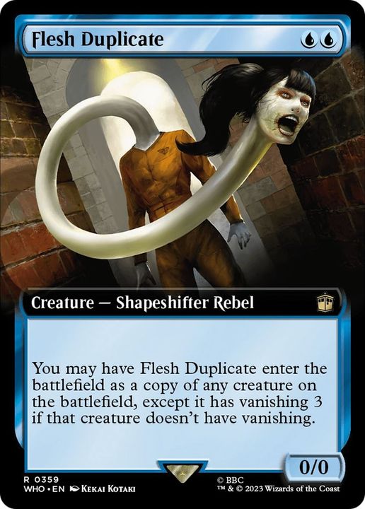 Flesh Duplicate in the group Magic the Gathering / Types / Colors / Blue at Proxyprinters.com (5564)