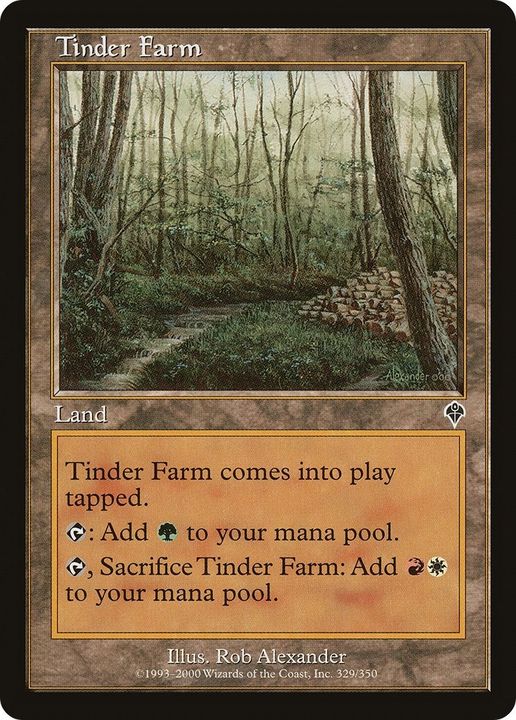 Tinder Farm in the group Magic the Gathering / Types / Colors / Colorless at Proxyprinters.com (55647)